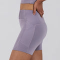 Bandit Running Women's Stamina-V™ High Waist 5" Compression Short - Violet Fog