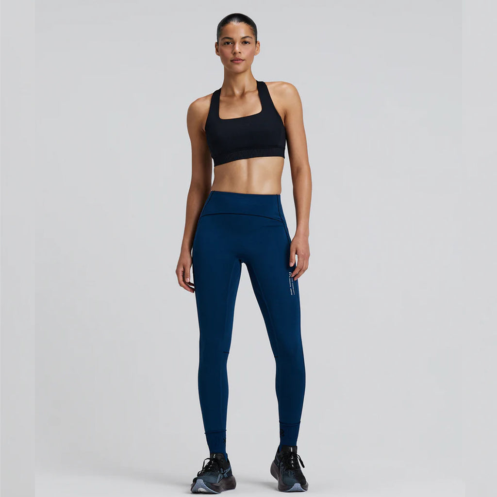 Bandit Running Women's Stamina-V™ High Waist Leggings - Ink Blue