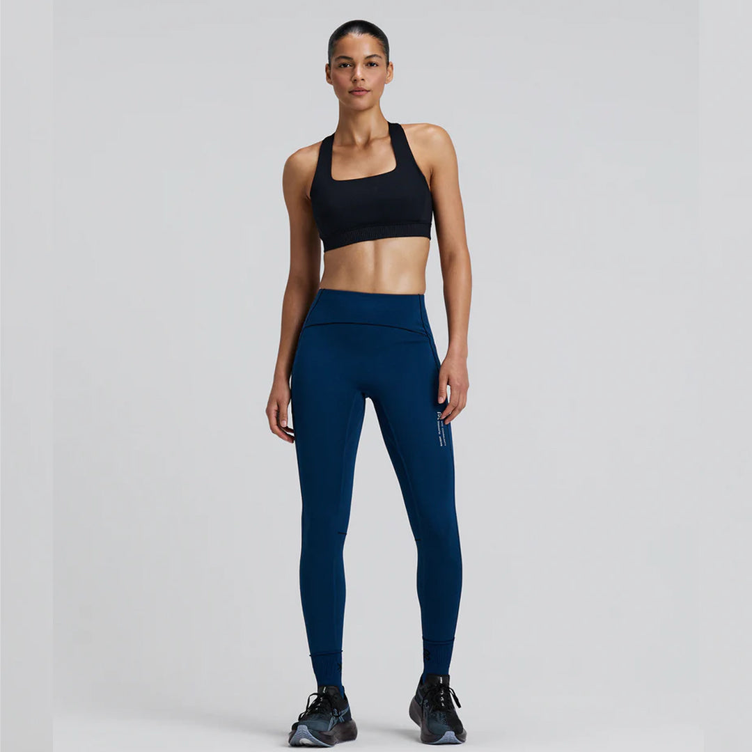 Bandit Running Women's Stamina-V™ High Waist Leggings - Ink Blue