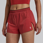 Bandit Running Women's Vento™ Next Gen 3" Split Short - Rusted Apricot