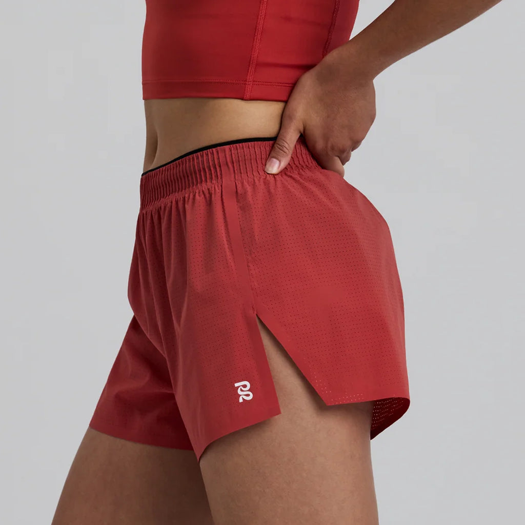 Bandit Running Women's Vento™ Next Gen 3" Split Short - Rusted Apricot