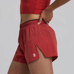 Bandit Running Women's Vento™ Next Gen 3" Split Short - Rusted Apricot