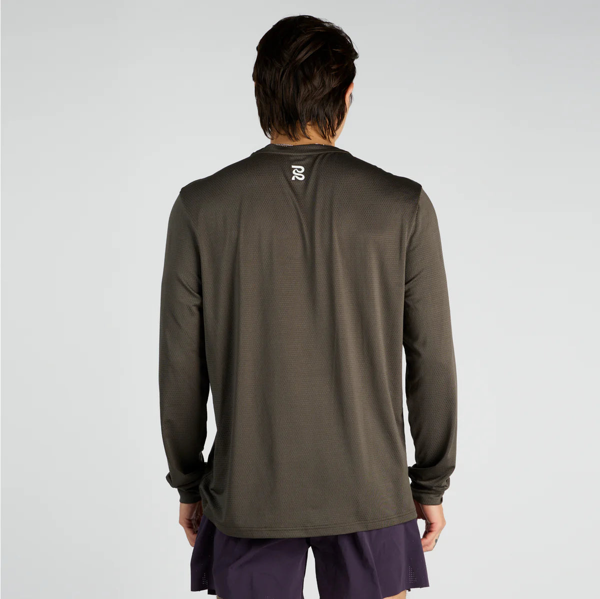 Bandit Running Micromesh Long Sleeve Tee - Olive