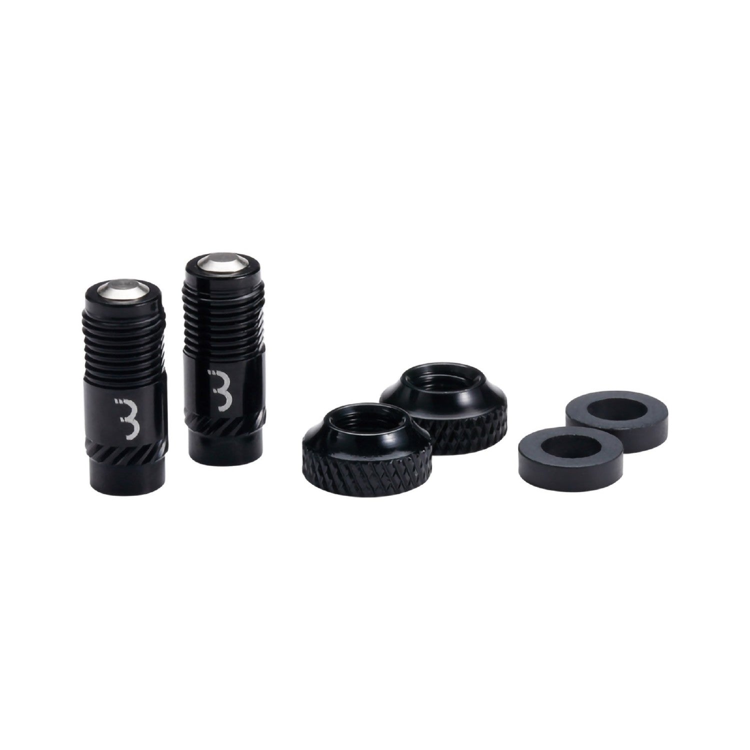 BBB CoreCap Valve Upgrade Cap Set - Black