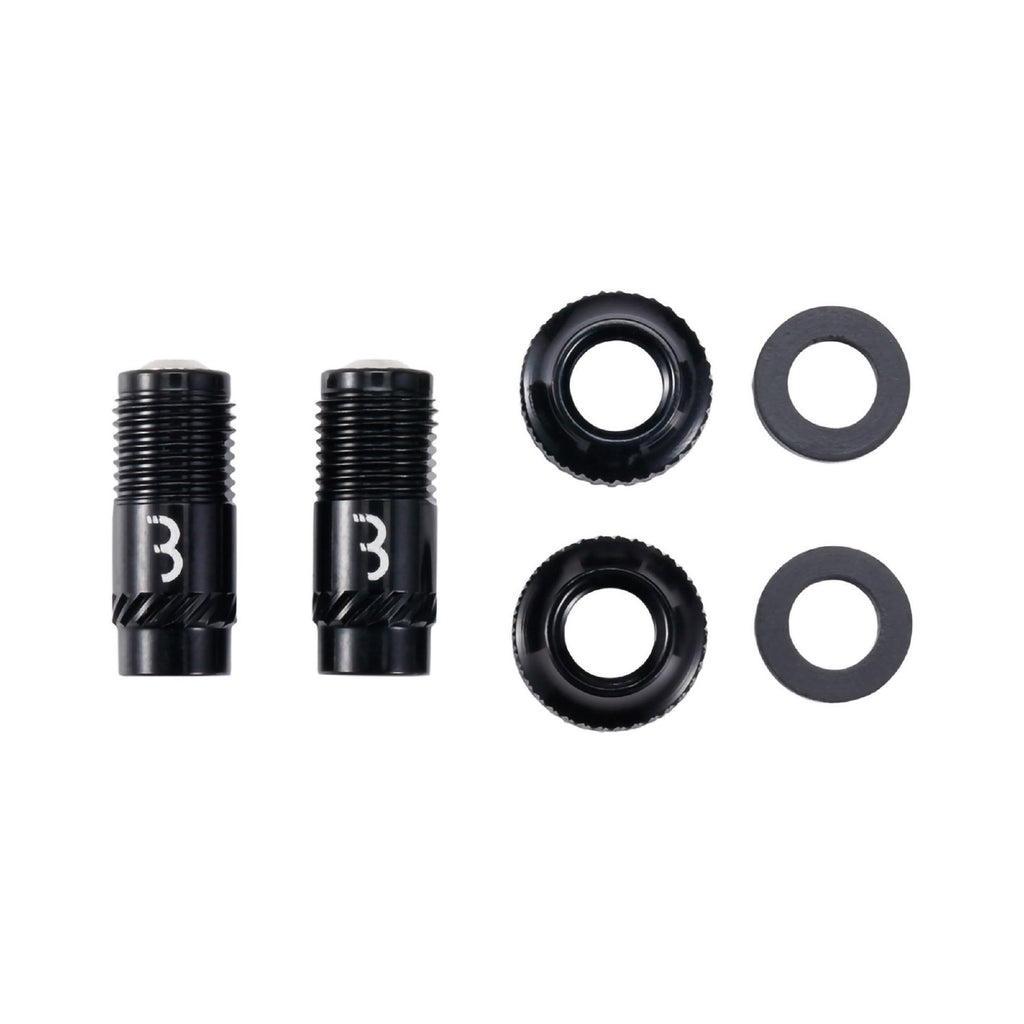BBB CoreCap Valve Upgrade Cap Set - Black