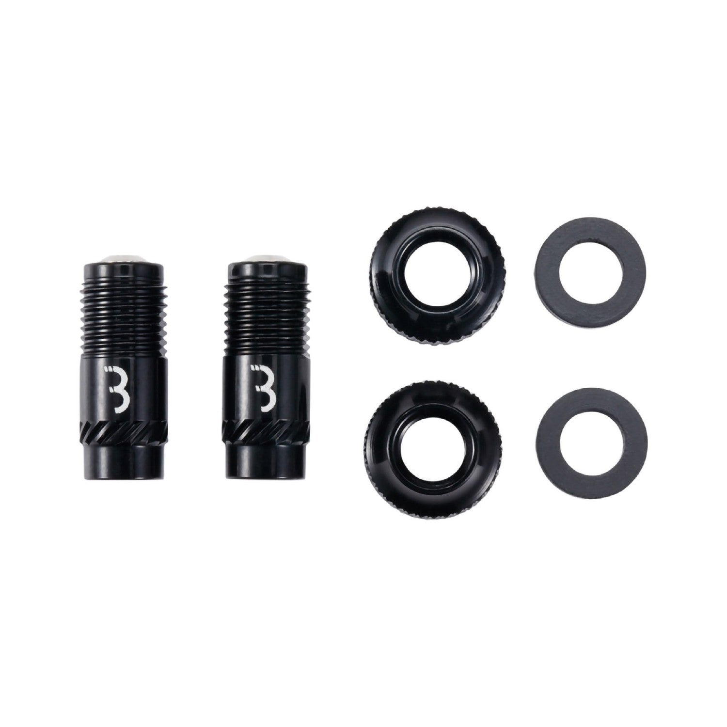 BBB CoreCap Valve Upgrade Cap Set - Black