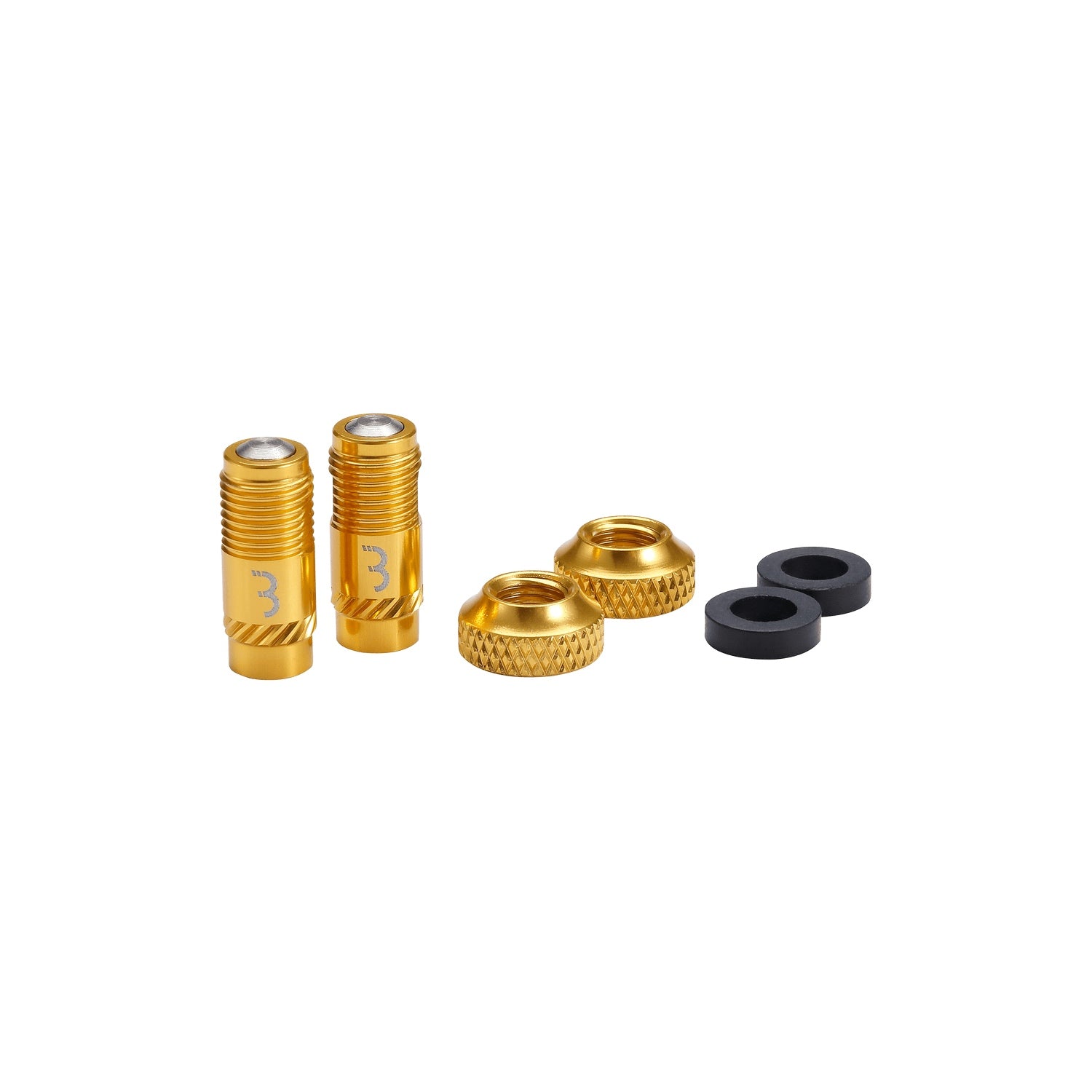 BBB CoreCap Valve Upgrade Cap Set - Gold