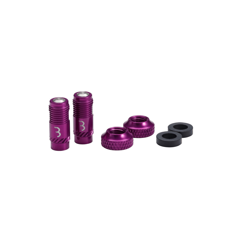 BBB CoreCap Valve Upgrade Cap Set - Purple