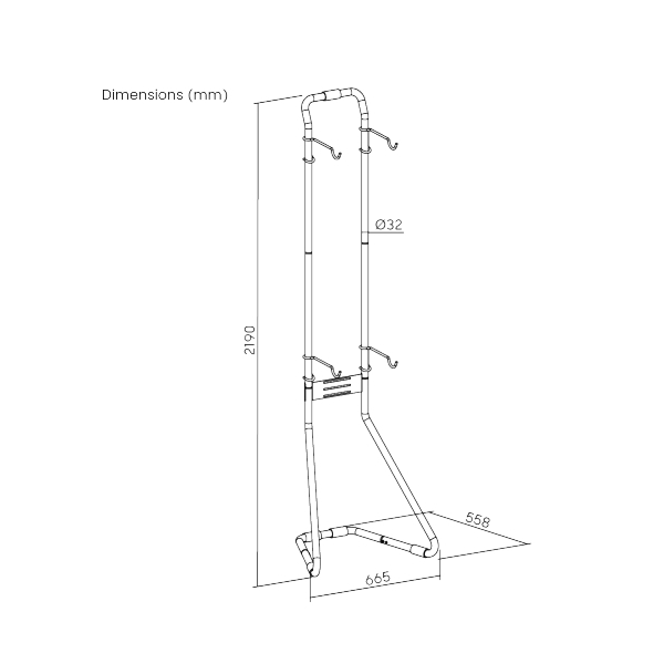 BIKE RAKZ GRAVITY BIKE STAND - 2 Bike