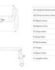 Black Inc. Integrated Barstem - HB04