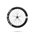 Black Inc "Sixty Two" Aero Road Wheelset - Silver Logos