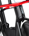 BMC Speedmachine 01 MOD Frameset - Carbon Black Neon Red