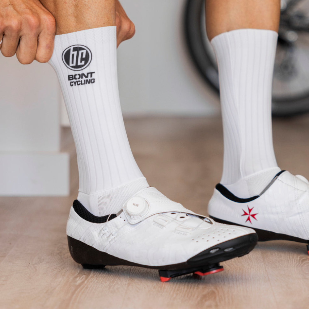 bont-aero-sock-ii-white