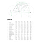 Cannondale CAAD14 1 SRAM Force XPLR Complete - Raw