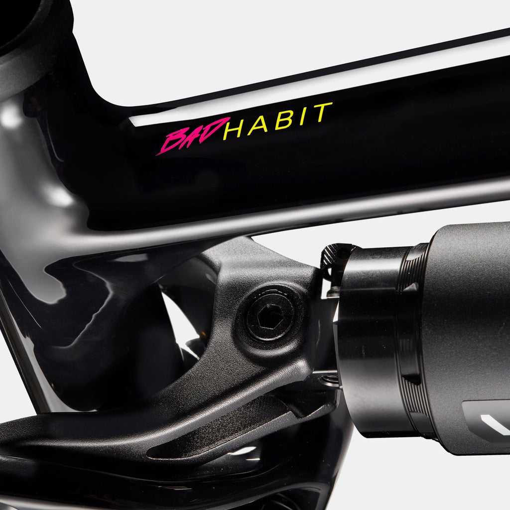 Cannondale Bad Habit Frameset - Black/WOW