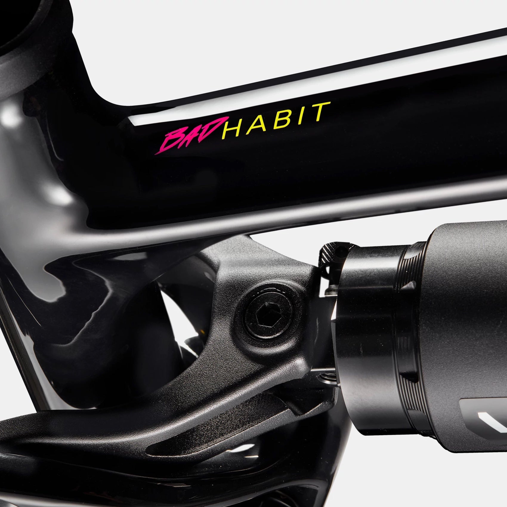 Cannondale Bad Habit Frameset - Black/WOW