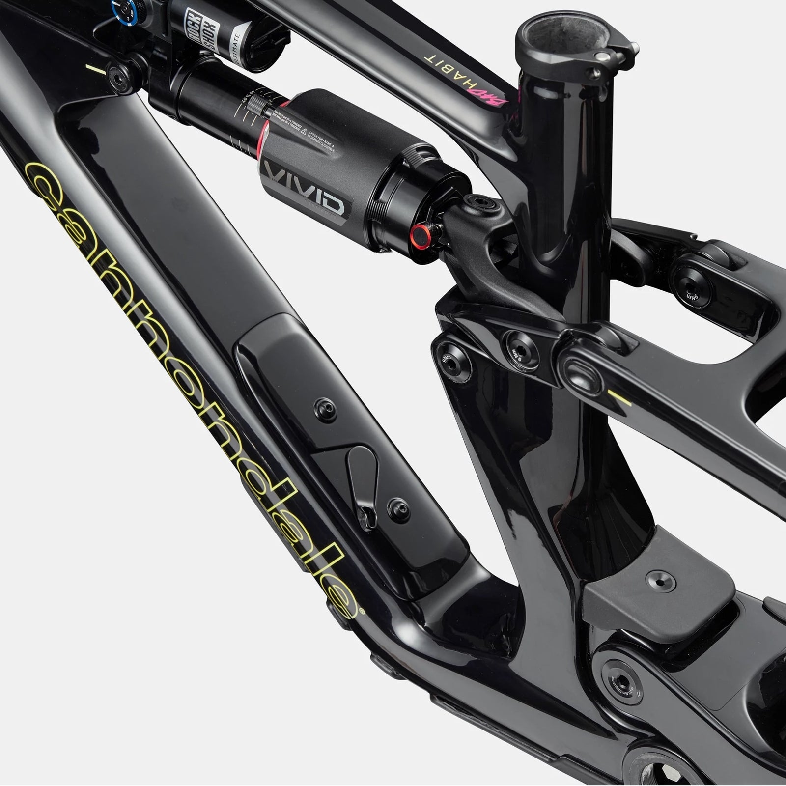 Cannondale Bad Habit Frameset - Black/WOW