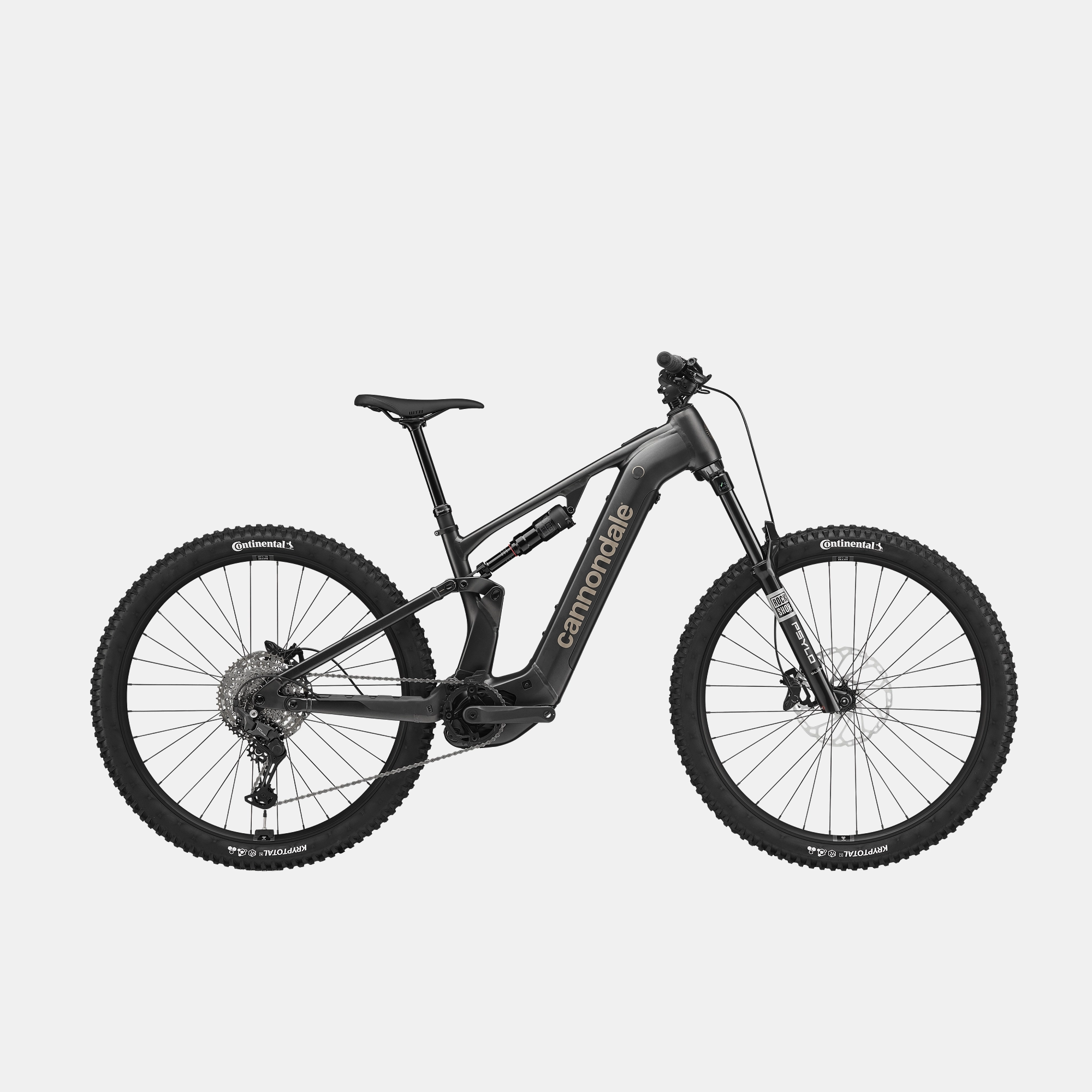 Cannondale Moterra 3 E-Mountain Bike - Obsidian