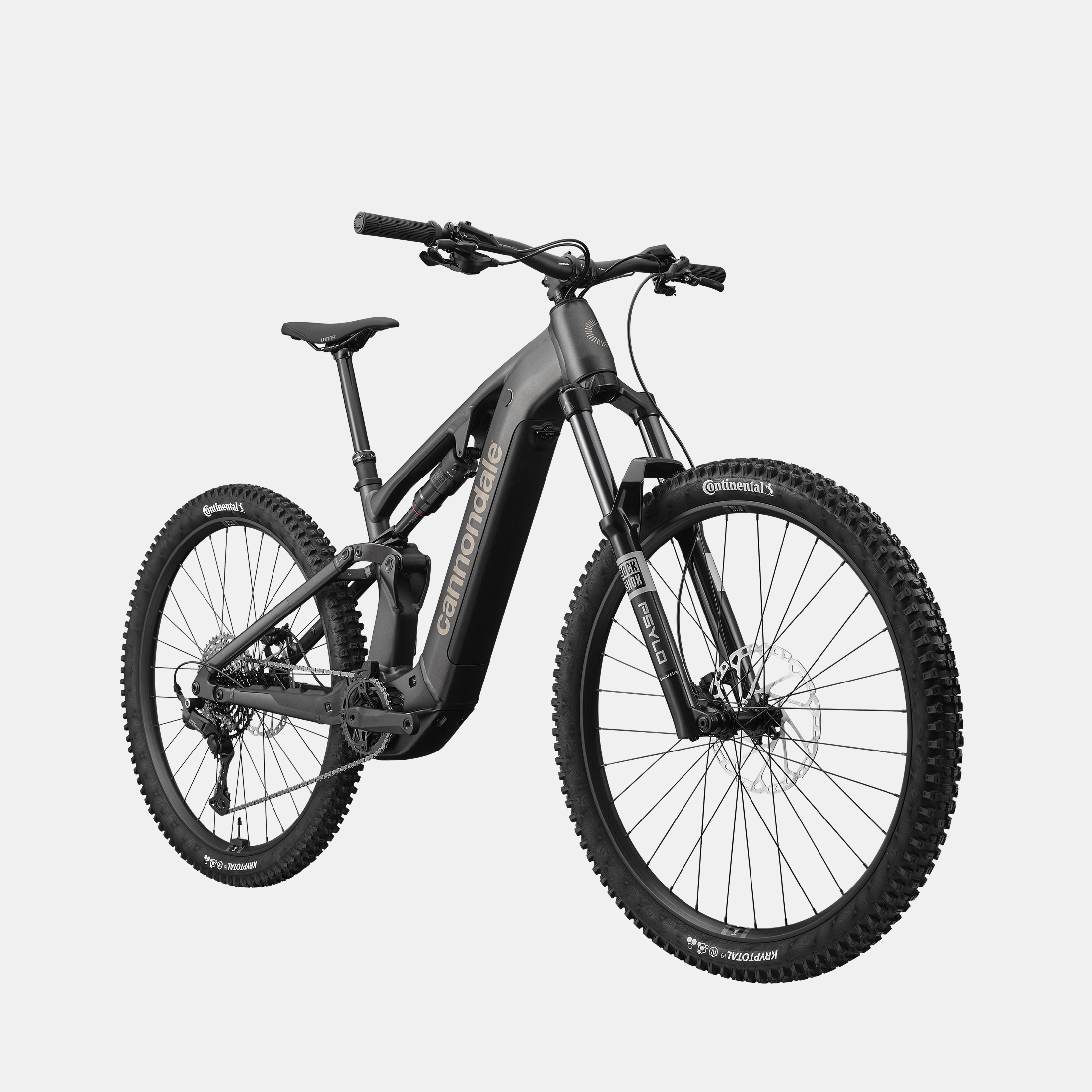 Cannondale Moterra 3 E-Mountain Bike - Obsidian