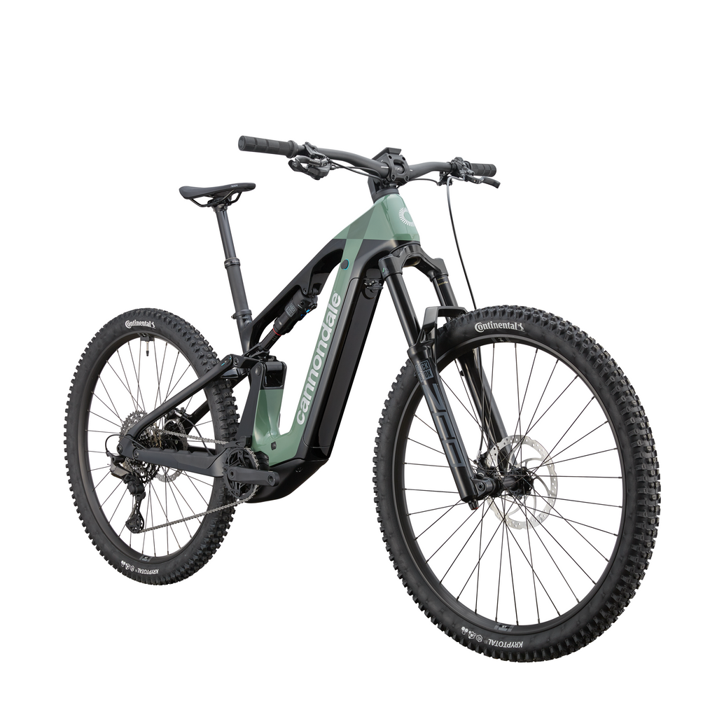 Cannondale Moterra Carbon 2 电动山地车 - 翡翠色