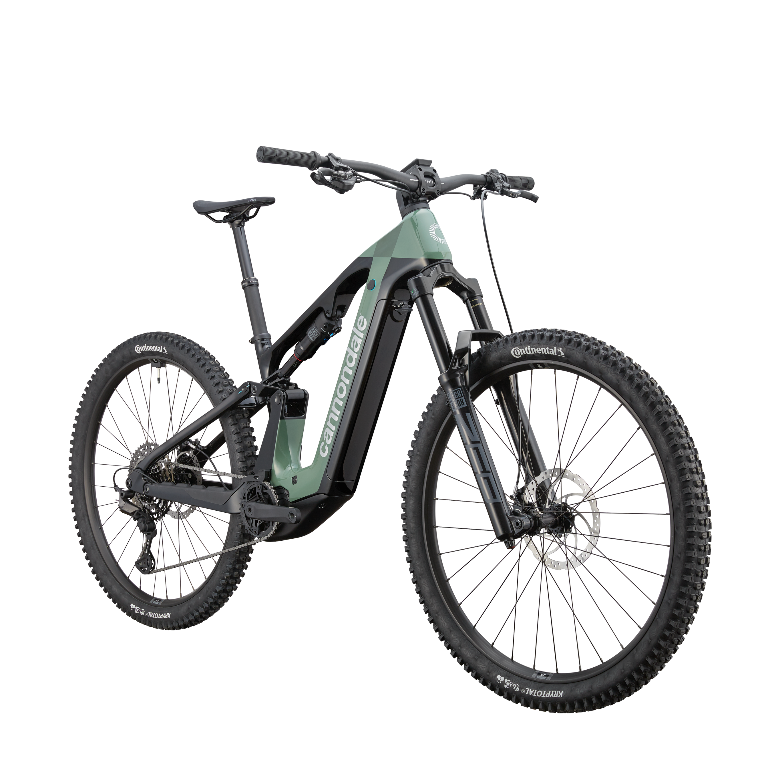 Cannondale Moterra Carbon 2 电动山地车 - 翡翠色