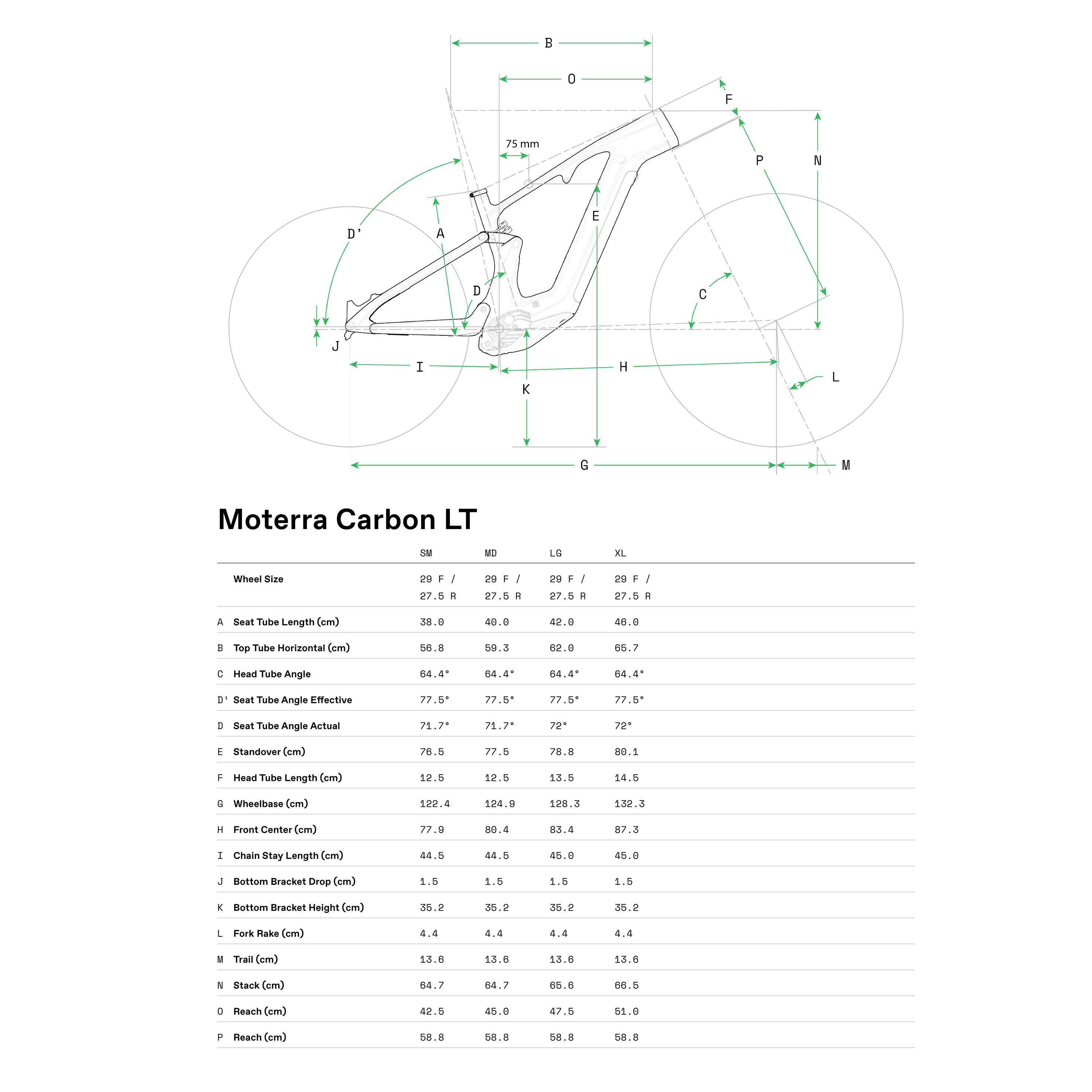 Cannondale Moterra Carbon LT 1 电动山地车 - 黑色