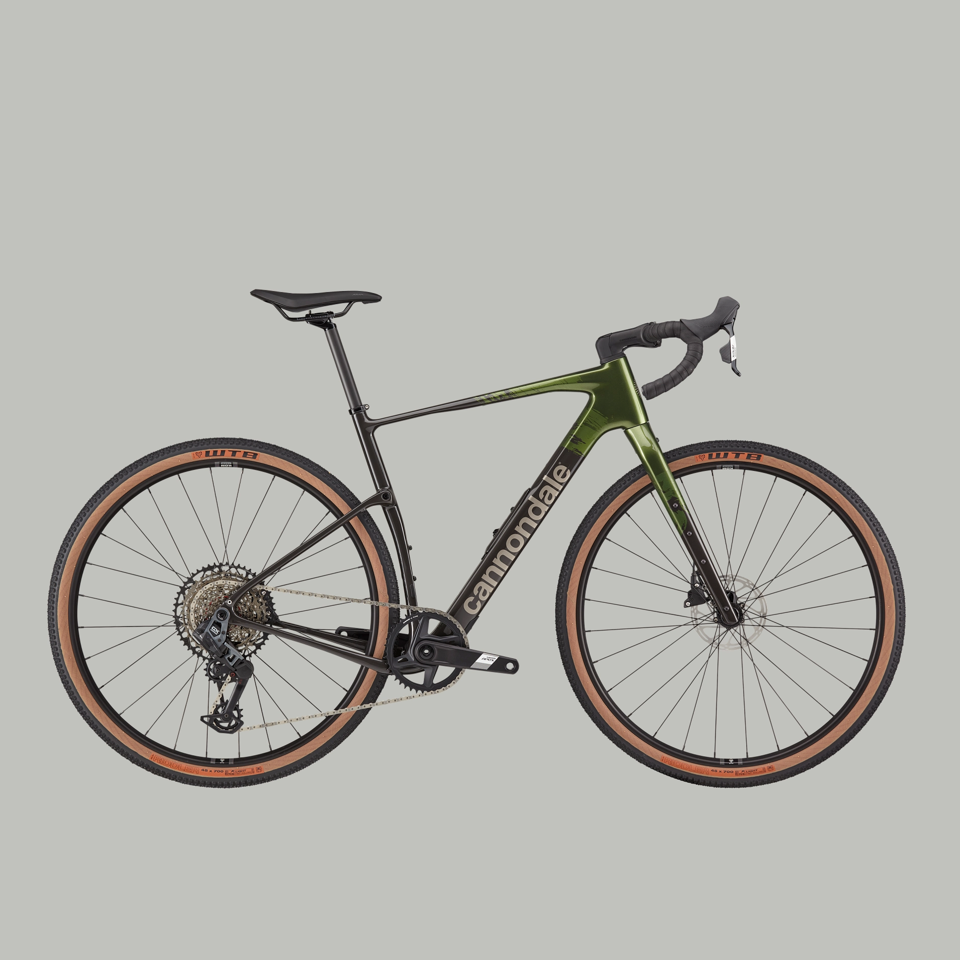 Cannondale Topstone Carbon 2 AXS - 1x Complete Gravel Bike - Spruce Green