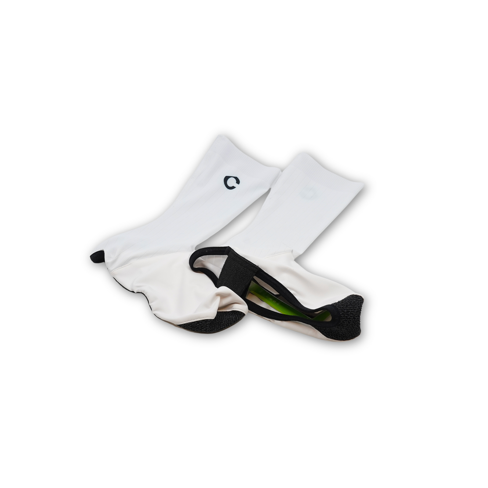 CCACHE Aero Shoe Cover - White