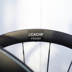 CCACHE FSD40 Carbon Spoke Road Wheelset