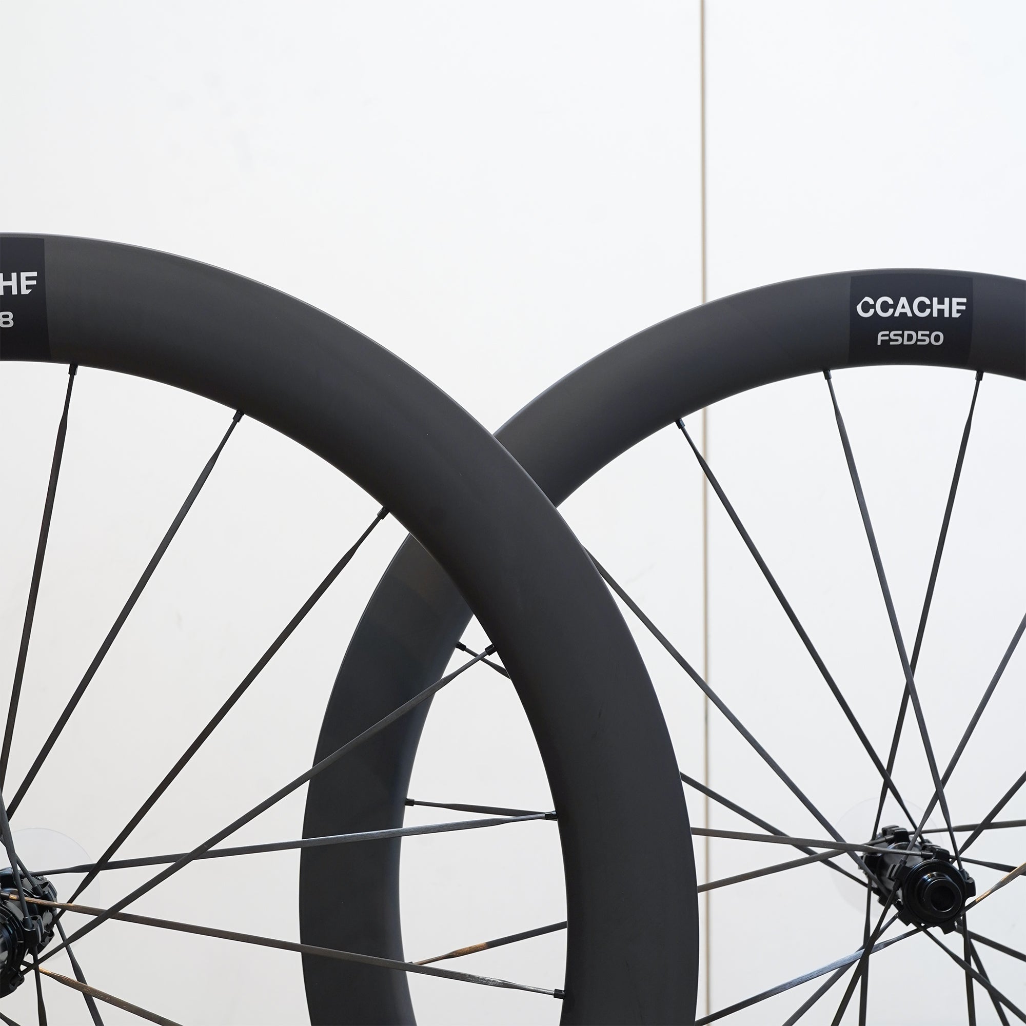 CCACHE FSD50/58 Race Carbon Spoke Road Wheelset