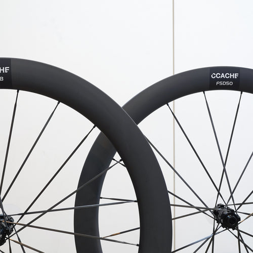 CCACHE FSD50/58 Race Carbon Spoke Road Wheelset