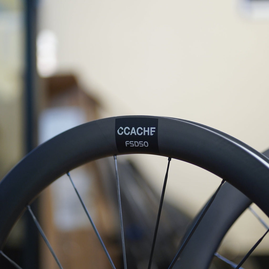 CCACHE FSD50 Carbon Spoke Road Wheelset
