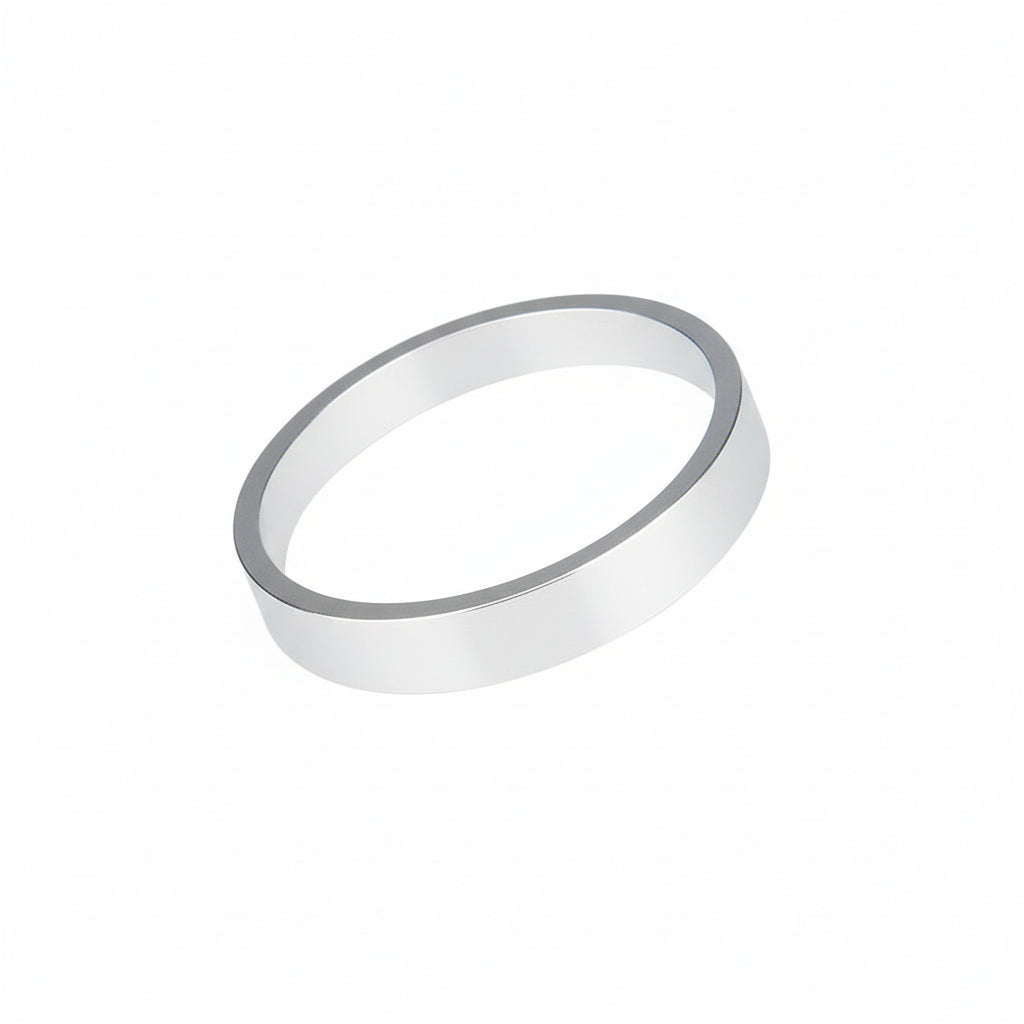 CCACHE Alloy 1-1/8" Headset Spacers - Silver
