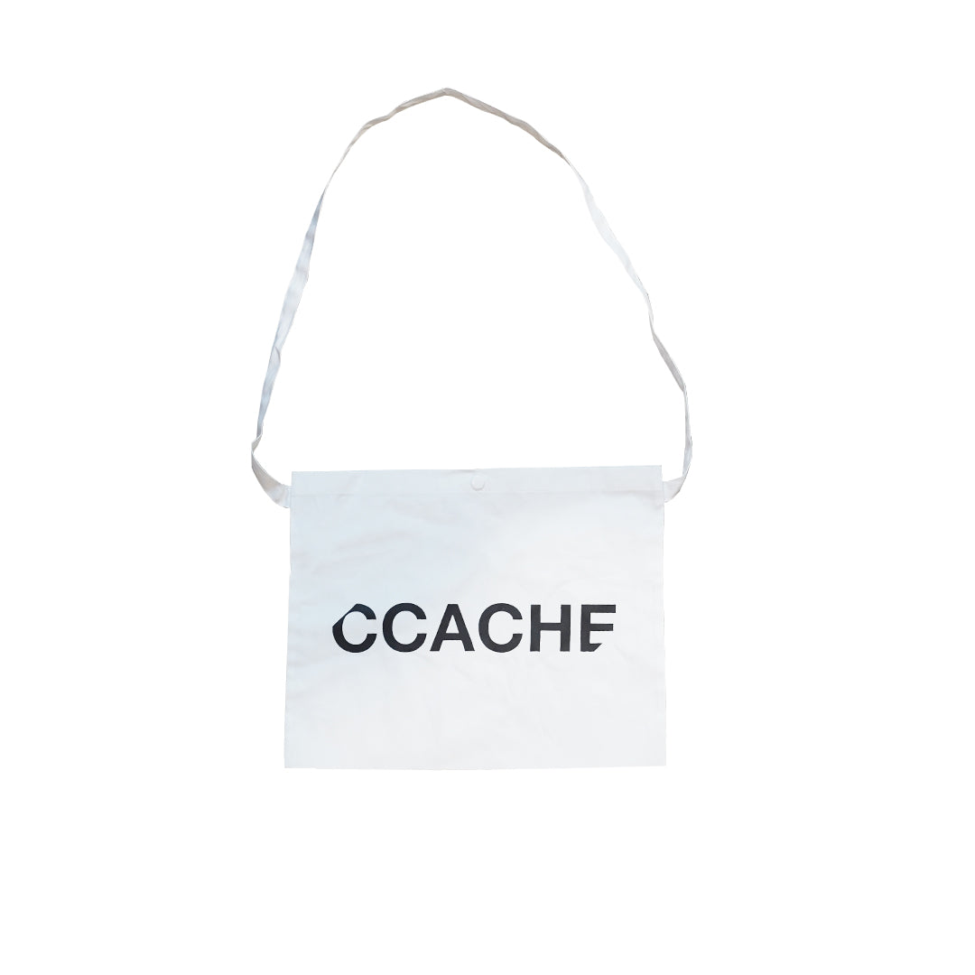 CCACHE Logo Musette Bag - White