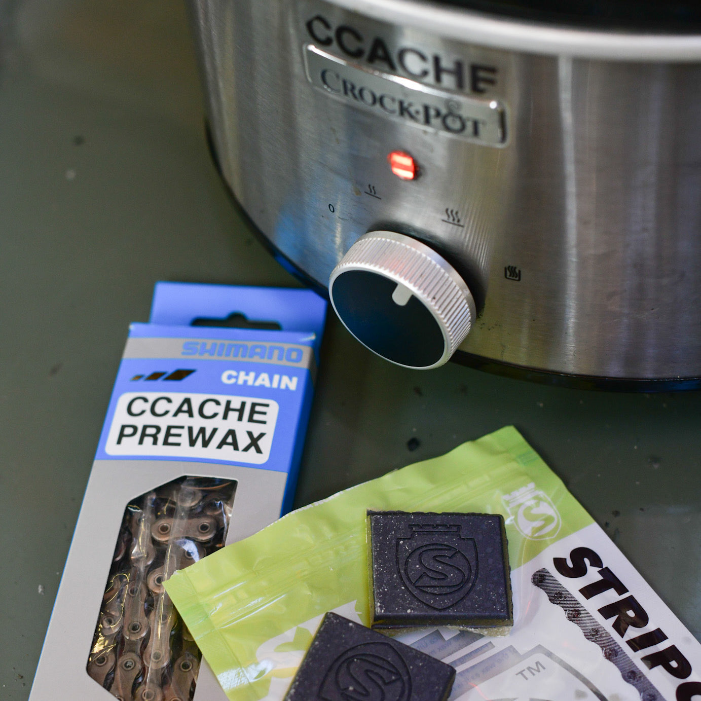 CCACHE Pre-Waxed Chain (Shimano Dura-Ace M9100 12-Speed)