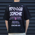 CCACHE Republic of Bicycles Tee - Black/Pink