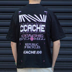 CCACHE Republic of Bicycles Tee - Black/Pink