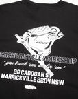 CCACHE x 108Warehouse Workshop Tee - Black