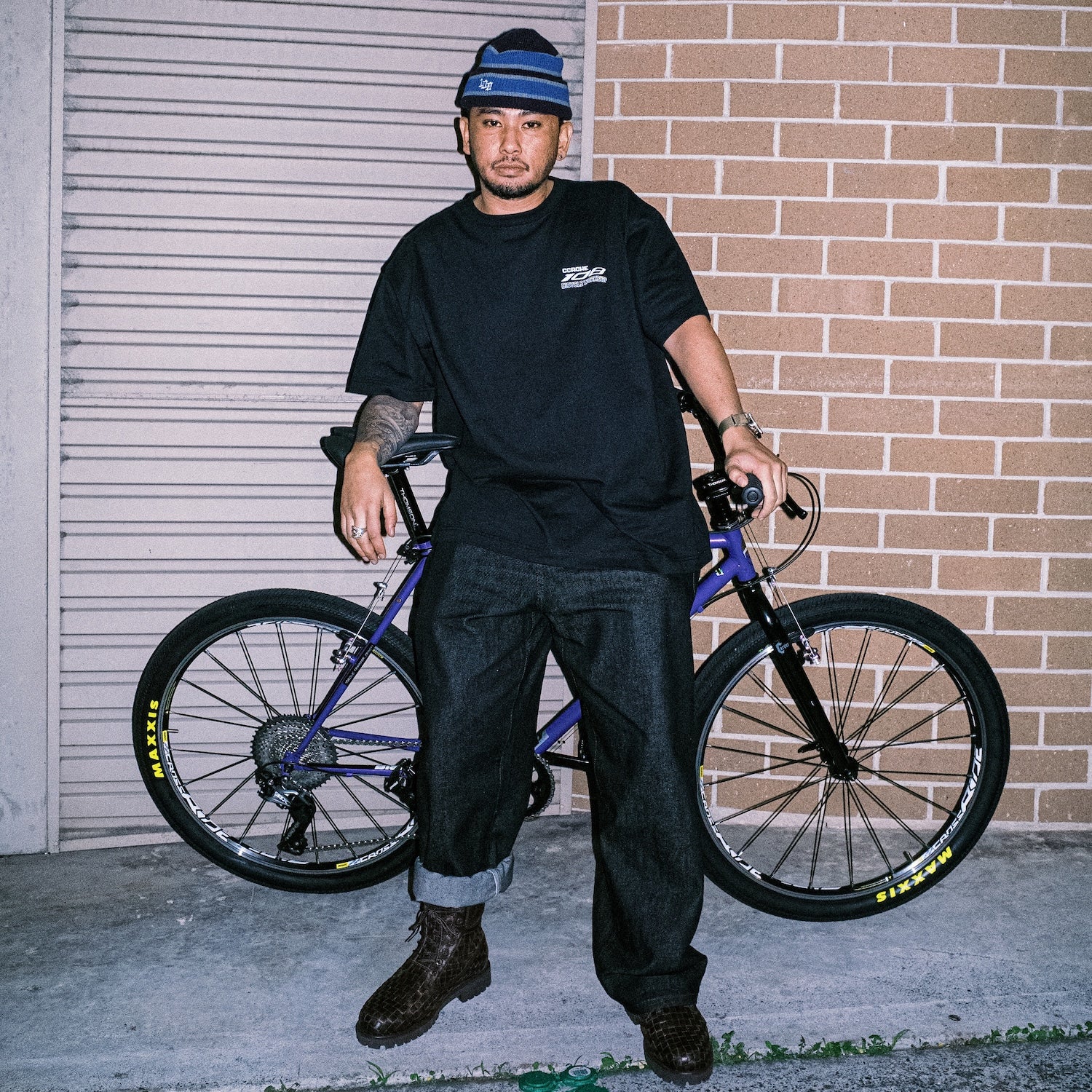 CCACHE x 108Warehouse Workshop Tee - Black