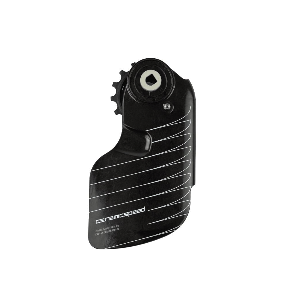 CeramicSpeed Système de Galets de Dérailleur - OSPW RS - Alpha Disc | pour Campagnolo Super Record WRL - argenté | Team Edition CeramicSpeed Système de Galets de Dérailleur - OSPW RS - Alpha Disc | pour Campagnolo Super Record WRL - argenté | Team Edition