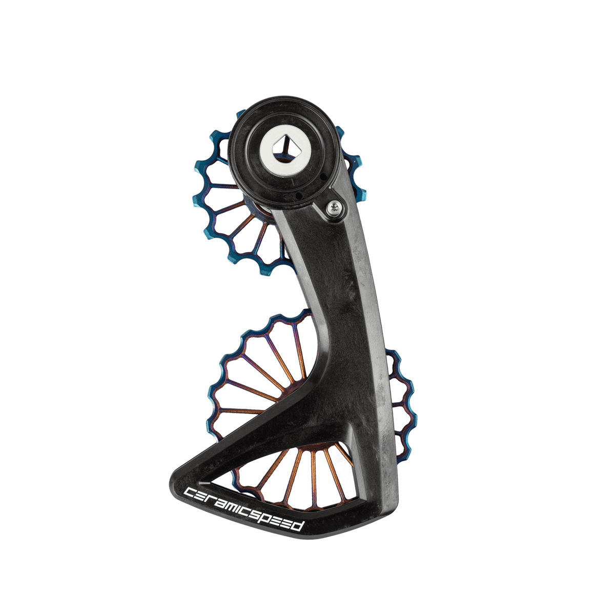 CeramicSpeed OSPW RS 3D Titanium for SRAM Red/Force AXS - Oil Slick