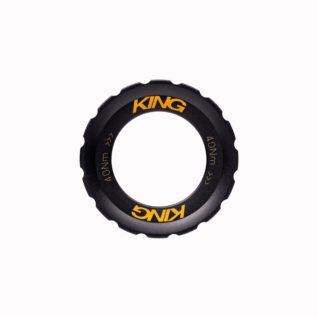Chris King Centerlock Lockring - Black & Gold