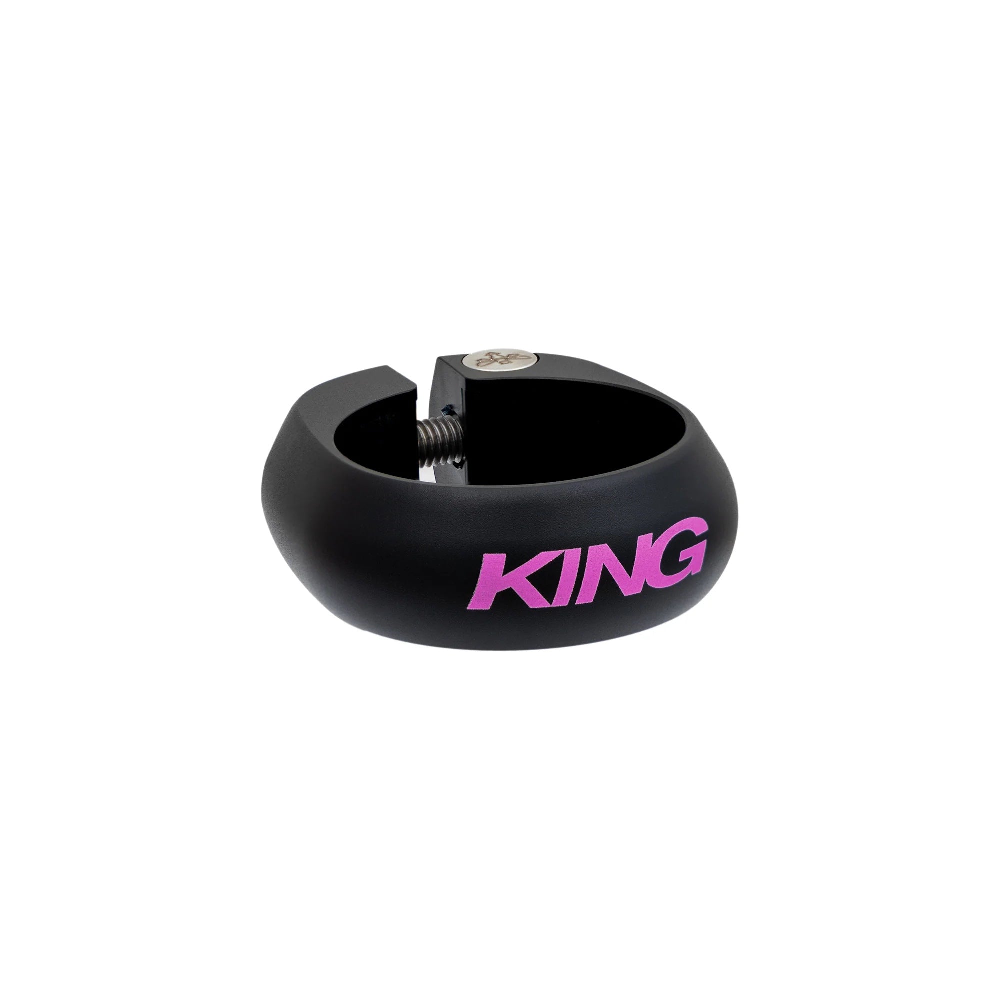 Chris King Seatpost Collar - Matte Black/Punch