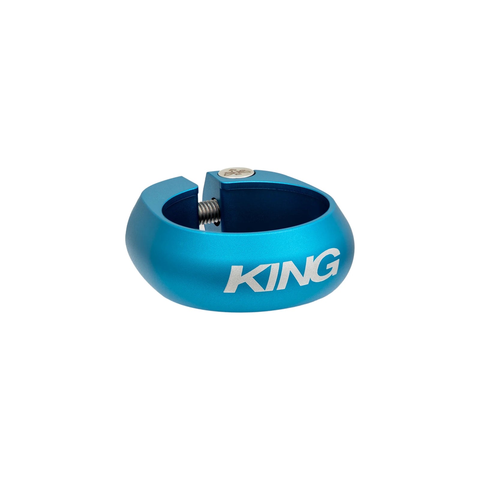 Chris King Seatpost Collar - Matte Turquoise