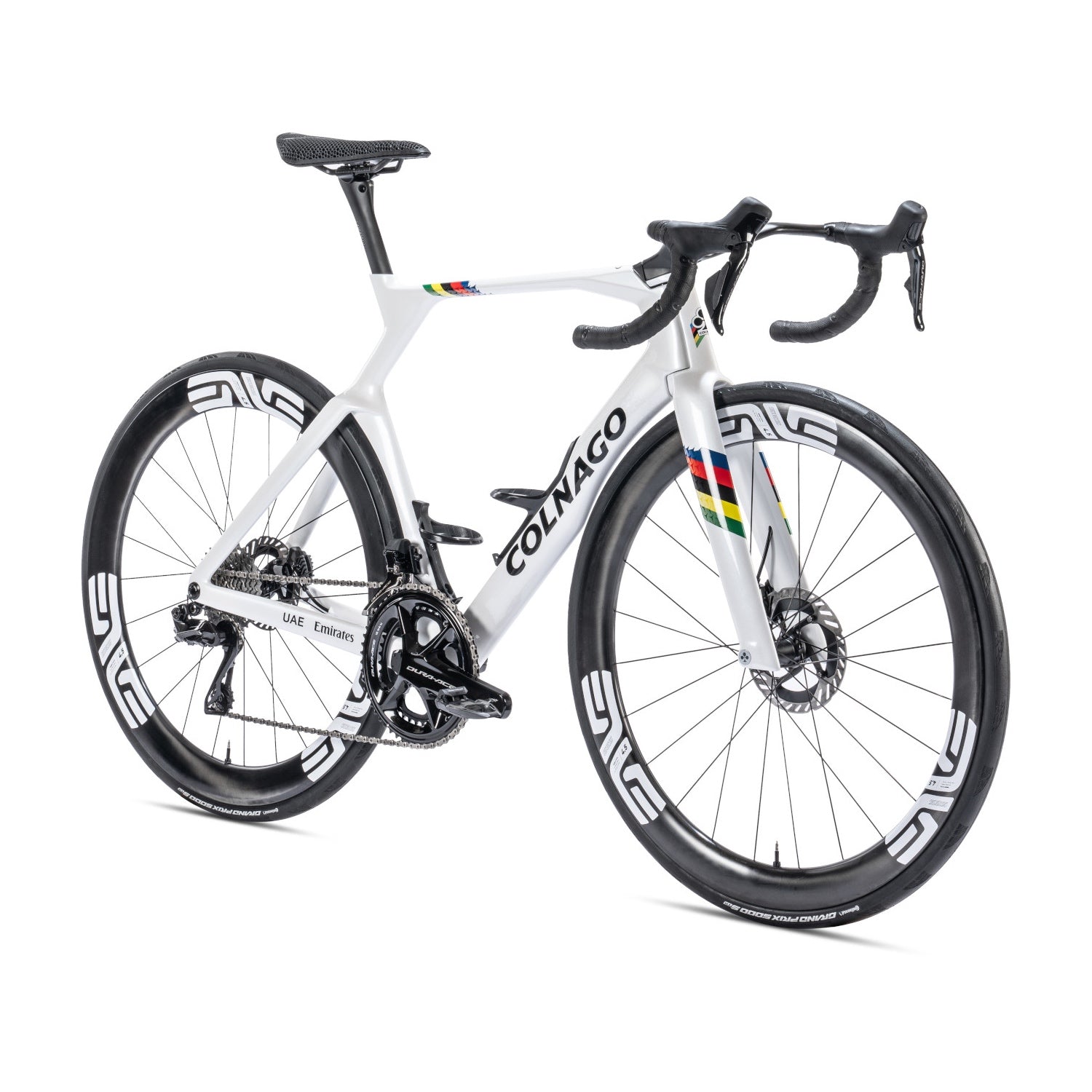 Colnago Y1Rs Road Disc Frameset - World Champion (White)