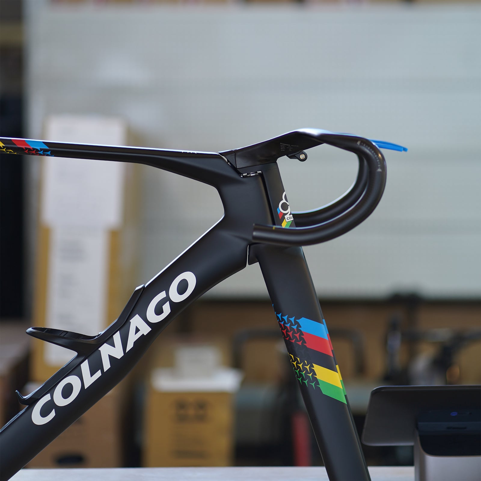 Colnago Y1Rs Frameset - YSBC (World Champion - Black)