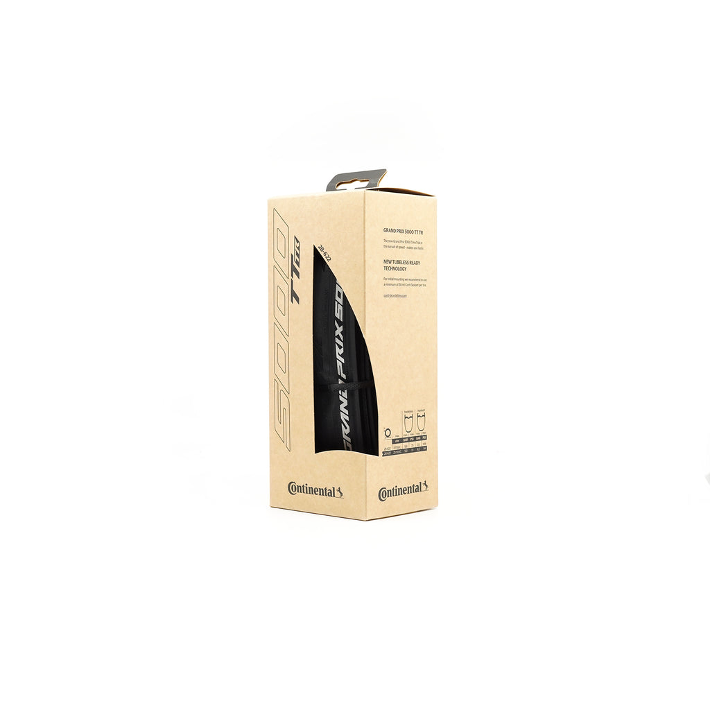 Continental Grand Prix GP5000 TT TR Tubeless Tyre - Black