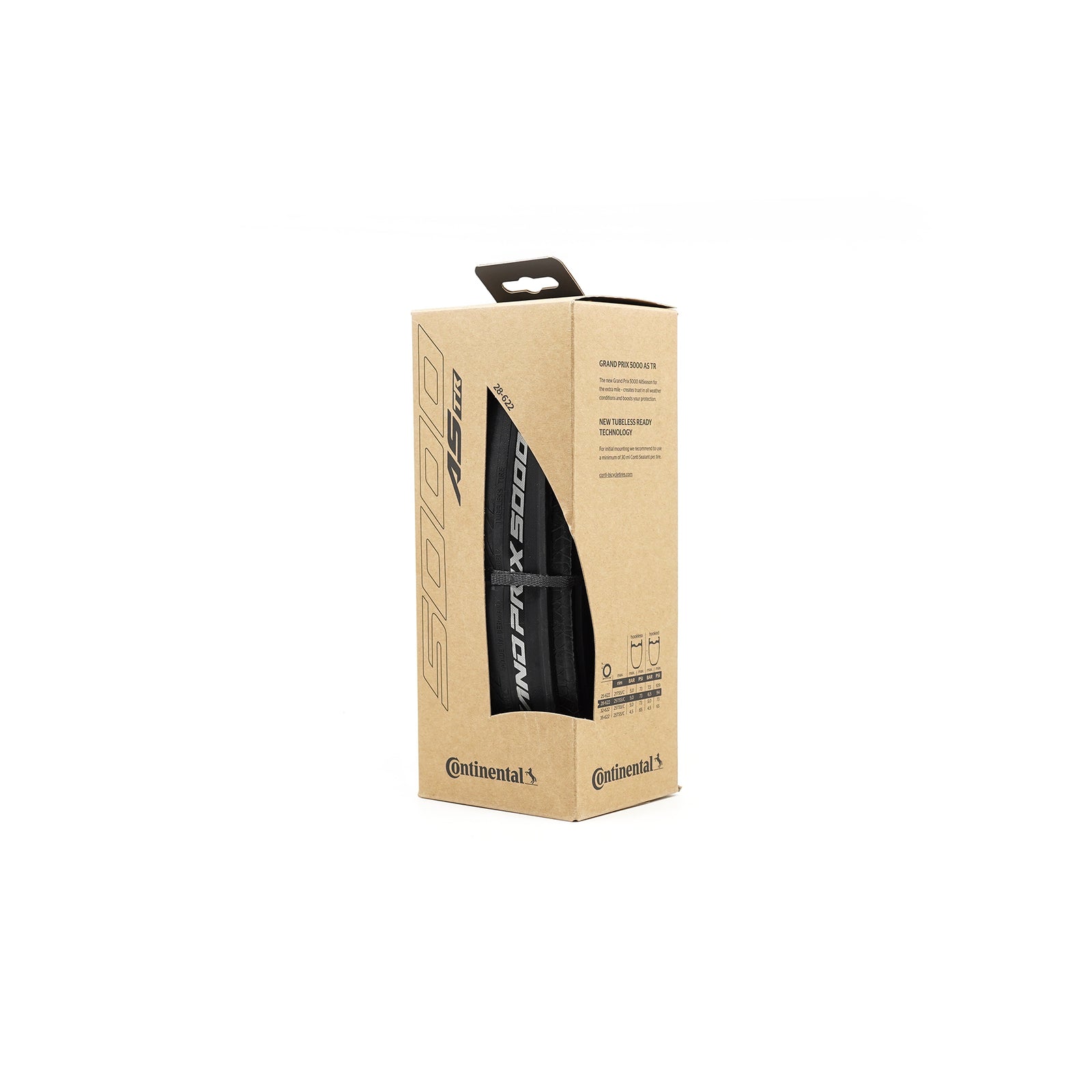 Continental Grand Prix GP5000 All-Season Tubeless Tyre - Black