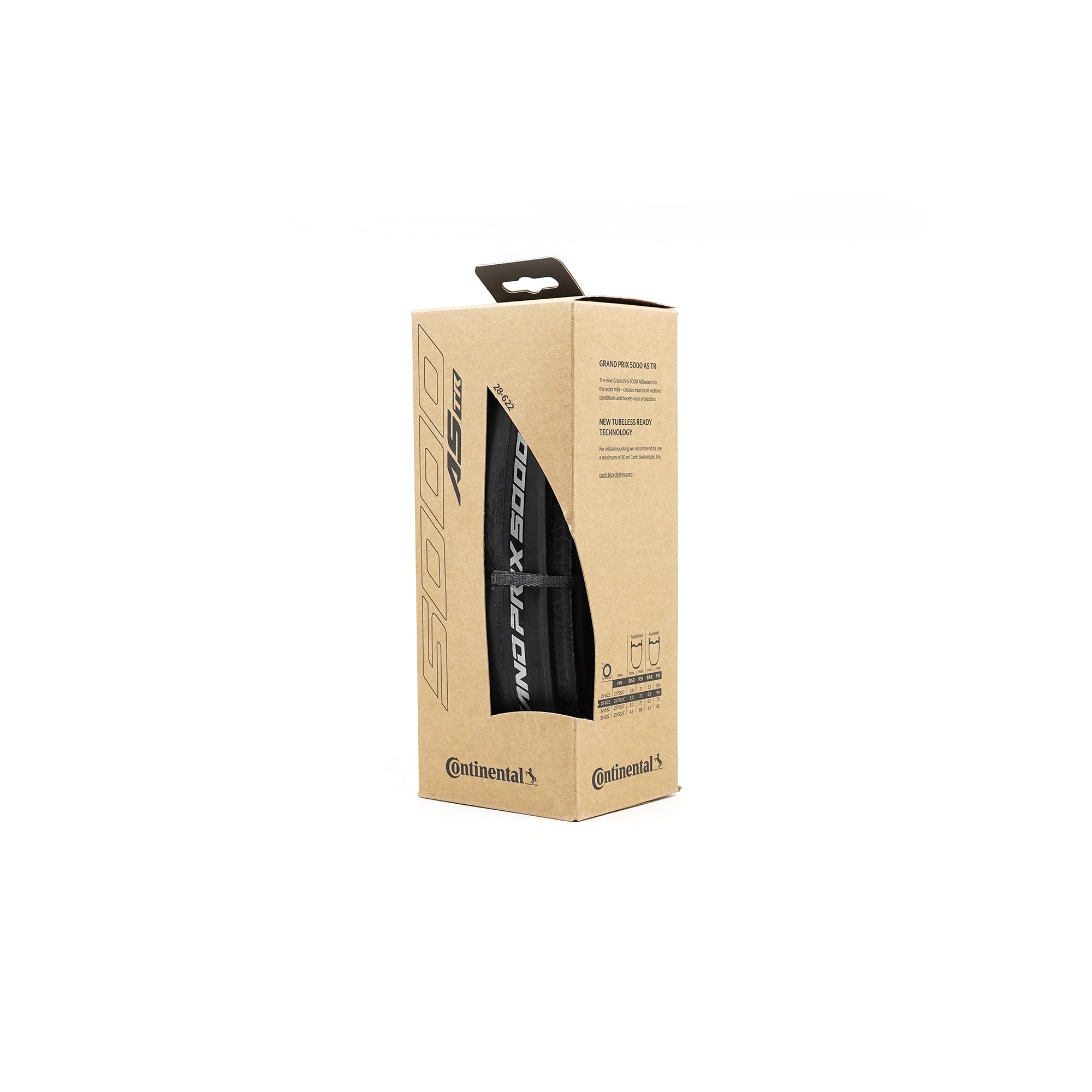 Continental Grand Prix GP5000 All-Season Tubeless Tyre - Black