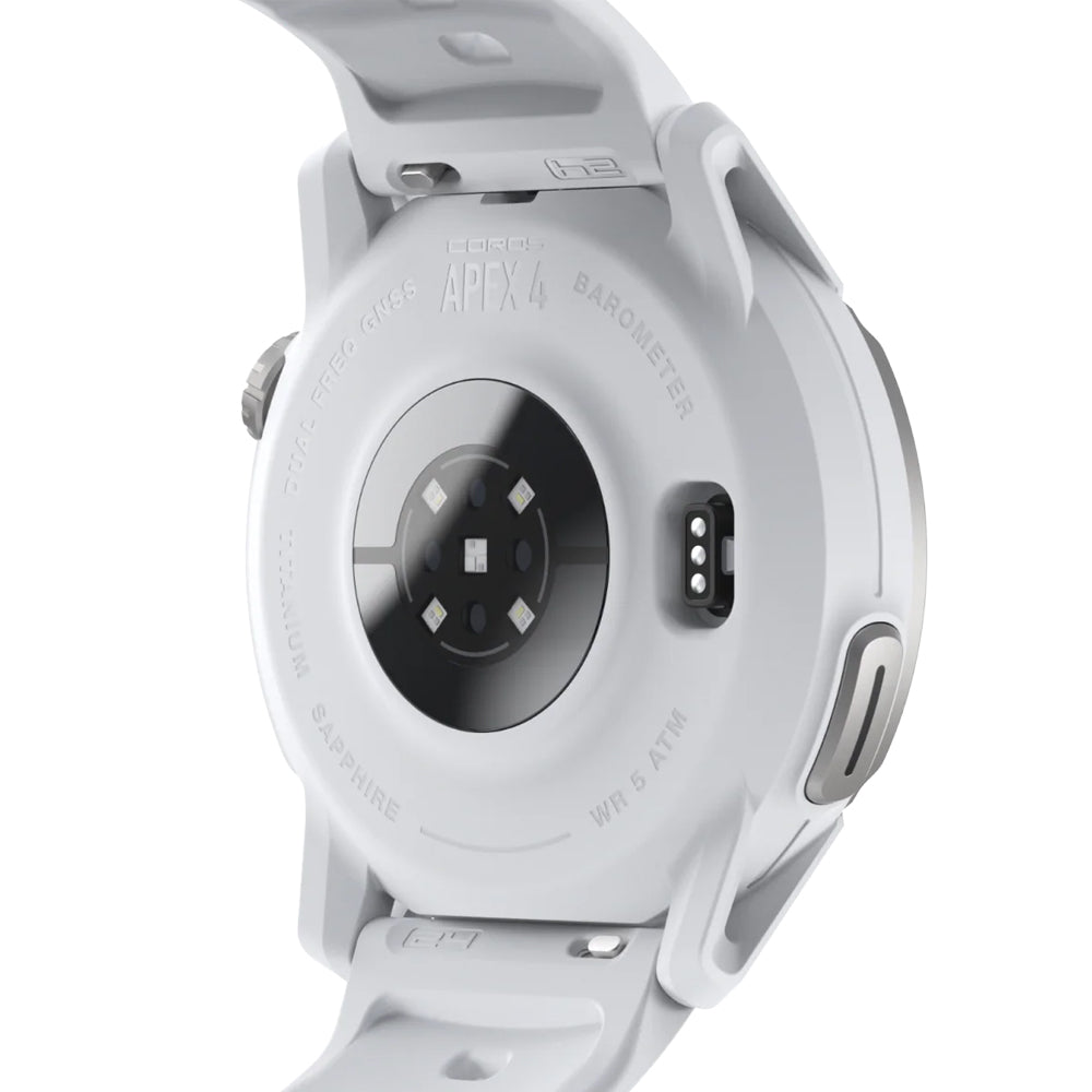 Coros Apex 4 GPS Watch - 46mm - White